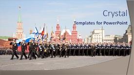  Presentation with patriotic military - 