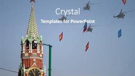  Presentation with patriotic military - 