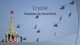  Presentation with patriotic military - 