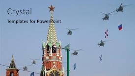  Presentation with patriotic military - 