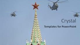  Presentation with patriotic military - 