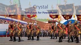  Presentation with patriotic military - 