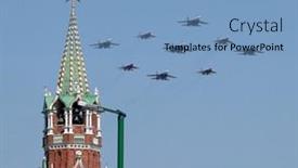  Presentation with patriotic military - 