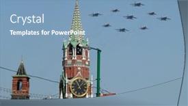  Presentation with patriotic military - 