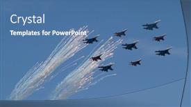  Presentation with patriotic military - 