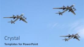  Presentation with patriotic military - 