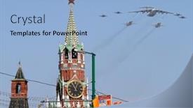  Presentation with patriotic military - 