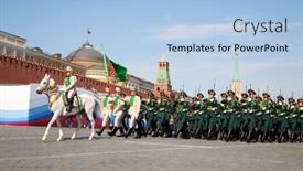  Presentation with patriotic military - 