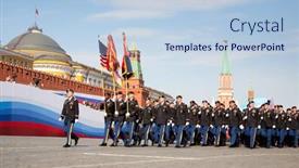  Presentation with patriotic military - 