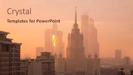  Presentation with business fog - Colorful PPT theme enhanced with moscow-nov-29-2014-ukraine backdrop and a lemonade colored foreground
