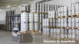  Presentation with brewery - PPT theme featuring moscow-oct-16-autoloader-loading background and a gray colored foreground