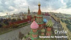  Presentation with unmanned - Slide set with business and healthy life balance background and a gray colored foreground