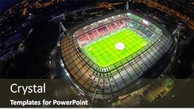  Presentation with unmanned - Audience pleasing presentation theme consisting of moscow-oct-21-night-view backdrop and a tawny brown colored foreground