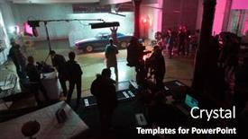  Presentation with director - Theme with moscow-oct-23-director-staff background and a black colored foreground