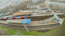  Presentation with unmanned - PPT theme enhanced with design - two red glittery hearts background and a wine colored foreground.