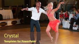  Presentation with world awards - Audience pleasing PPT theme consisting of moscow-october-18-unidentified-couple backdrop and a tawny brown colored foreground