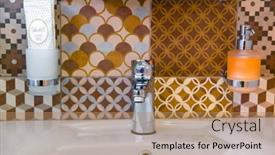  Presentation with water tap - 