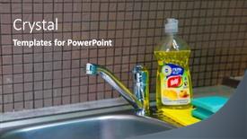  Presentation with water tap - 