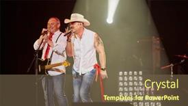  Presentation with rock band - Slides featuring moscow-russia-apr-24-2015 background and a tawny brown colored foreground