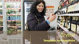  Presentation with wine store - 