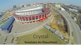  Presentation with road construction - 