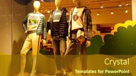  Presentation with clothes shop - 