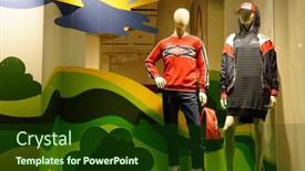  Presentation with clothes shop - 