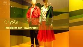  Presentation with clothes shop - 