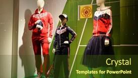  Presentation with clothes shop - 