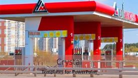  Presentation with petrol station - 