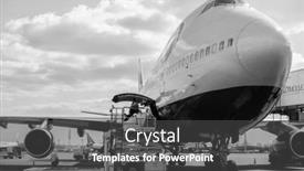  Presentation with united airline - Slide deck enhanced with moscow-russia-april-22-2013 background and a dark gray colored foreground