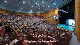  Presentation with synergy - PPT theme having moscow-russia-april-24-2017 background and a  colored foreground