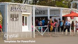  Presentation with food kiosk - 