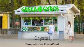  Presentation with food kiosk - 