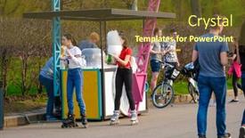  Presentation with cotton candy - 