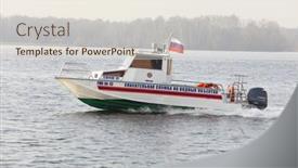  Presentation with boat river - 