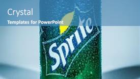  Presentation with soft drink - Audience pleasing theme consisting of moscow-russia-april-4-2014 backdrop and a teal colored foreground