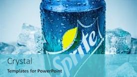  Presentation with soft drink - Beautiful PPT theme featuring moscow-russia-april-4-2014 backdrop and a light blue colored foreground