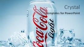  Presentation with carbonated soft drink - Colorful PPT theme enhanced with moscow-russia-april-4-2014 backdrop and a light blue colored foreground