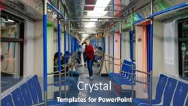  Presentation with moscow subway - 