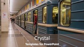  Presentation with moscow subway - 