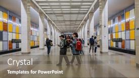  Presentation with moscow subway - 