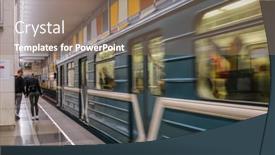  Presentation with moscow subway - 