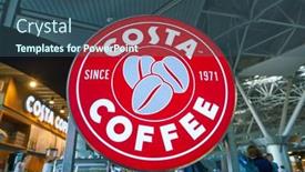  Presentation with august - Presentation design having moscow-russia-circa-august-2018 background and a ocean colored foreground