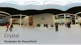  Presentation with crypto - PPT theme with moscow-russia-december-8-2017 background and a light gray colored foreground