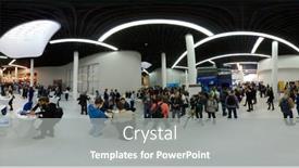  Presentation with crypto - Colorful slides enhanced with moscow-russia-december-8-2017 backdrop and a gray colored foreground