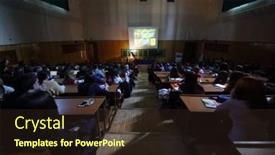  Presentation with journalism - Theme enhanced with moscow-russia-feb-17-2016 background and a wine colored foreground