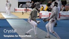  Presentation with sports arena - 