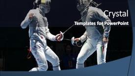  Presentation with tournament - PPT layouts enhanced with moscow-russia-february-13-duel background and a wine colored foreground