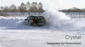  Presentation with drivers - Presentation theme enhanced with moscow-russia-february-23-21st background and a light gray colored foreground